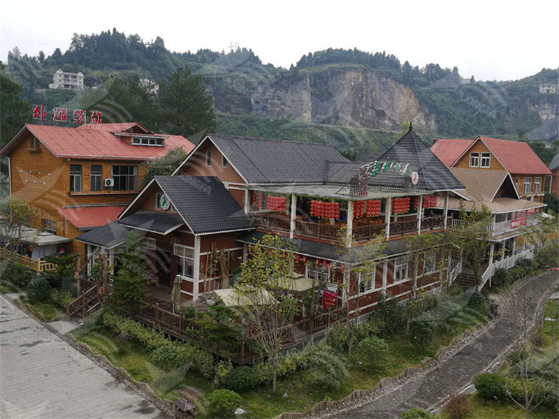 选择银川合成树脂瓦，为南方屋顶雨季防水护航