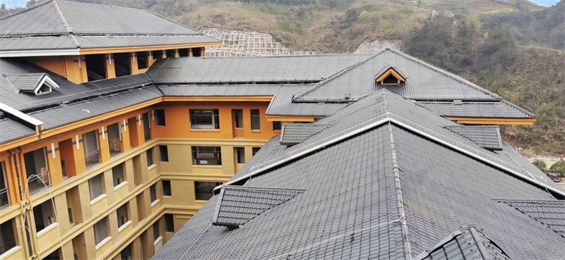 银川树脂瓦：解决屋面漏水的理想选择